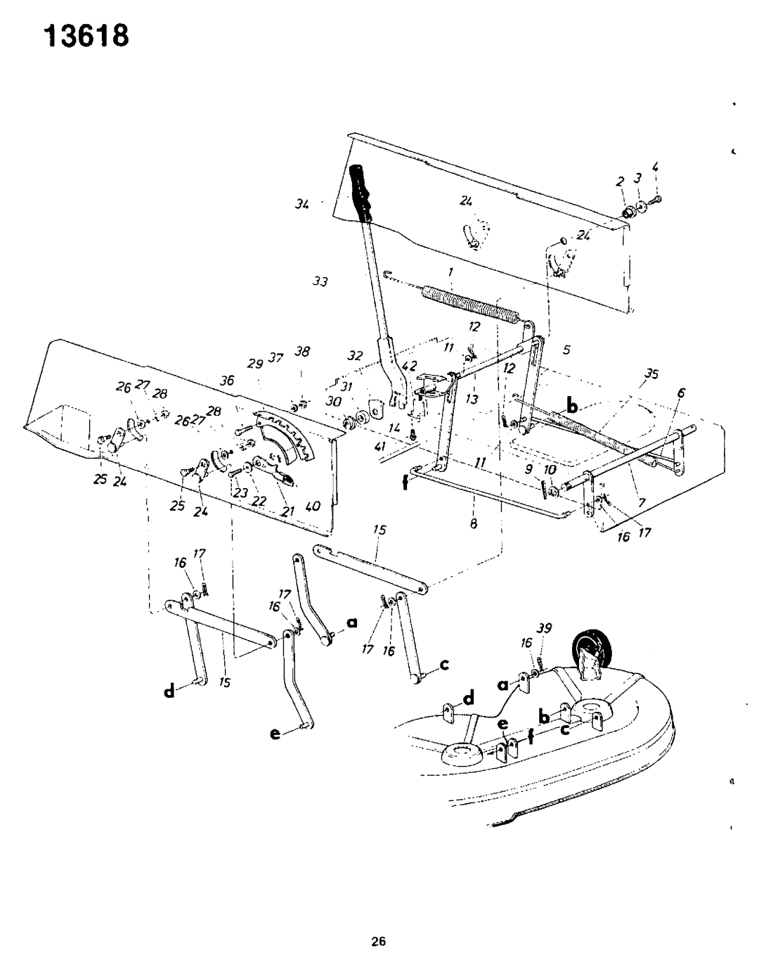 Yard-Man 13618SP manual 