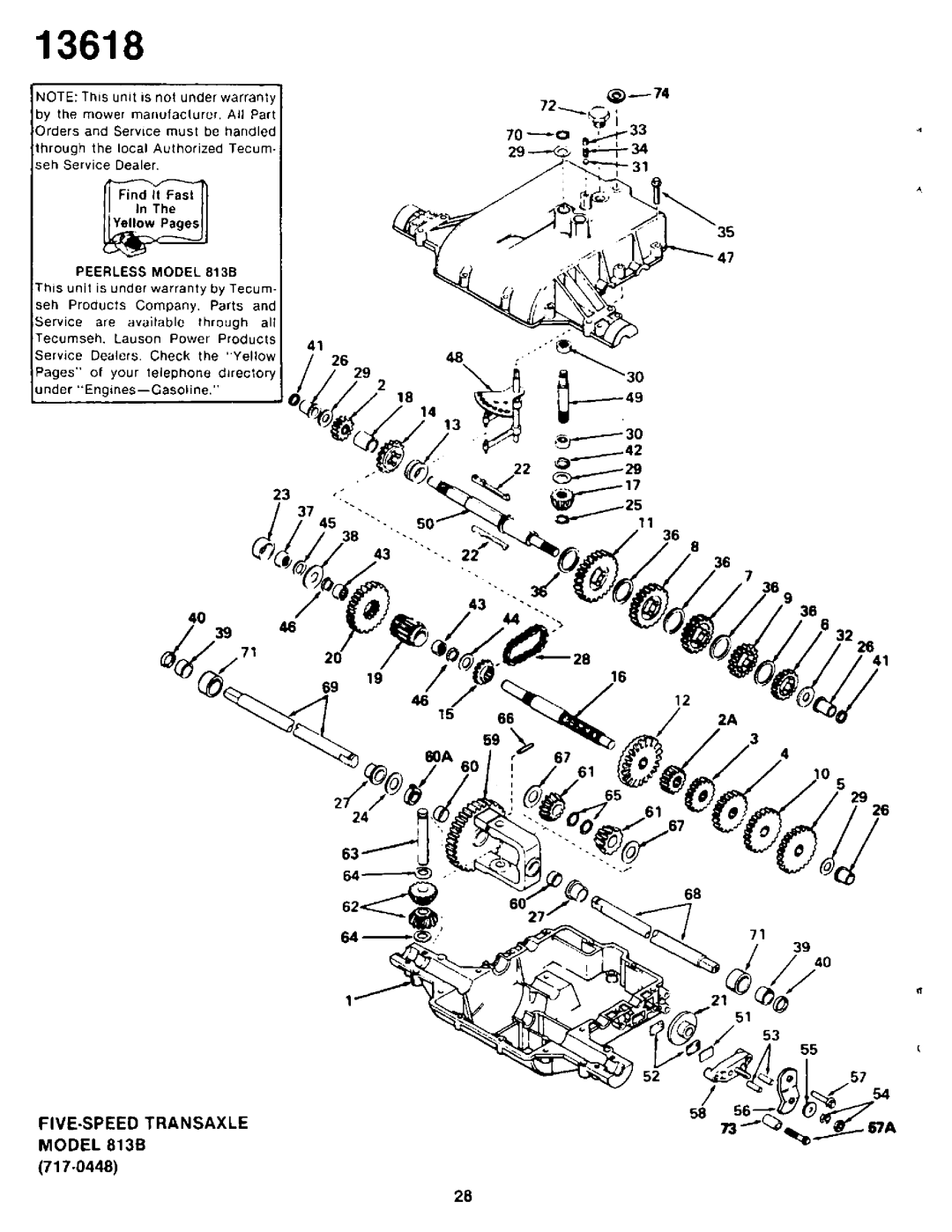 Yard-Man 13618SP manual 