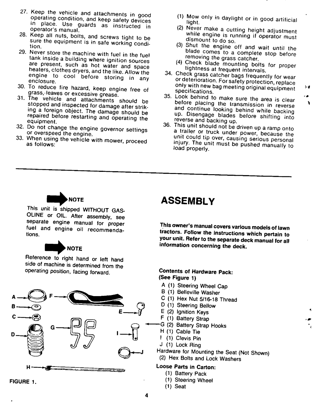 Yard-Man 13648C, 13649C manual 