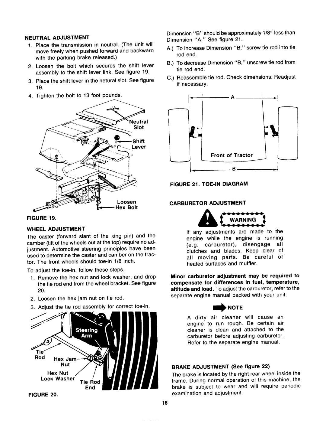 Yard-Man 13655-7 manual 