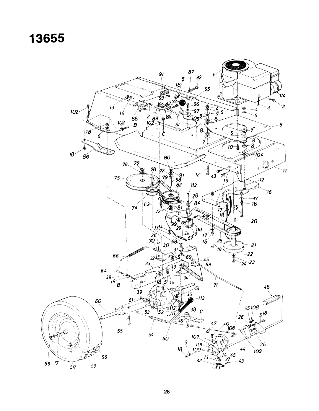 Yard-Man 13655-7 manual 