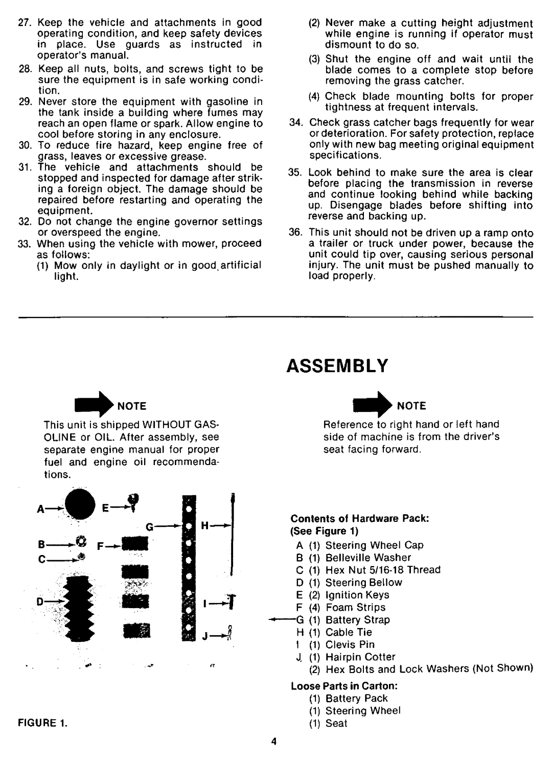 Yard-Man 13698U manual 