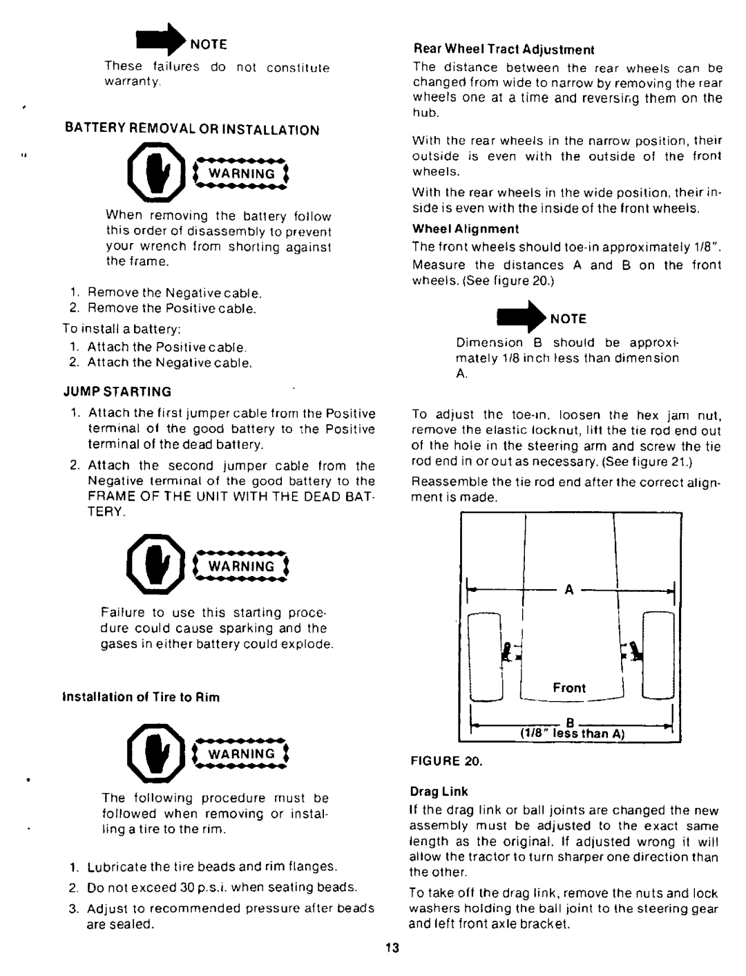 Yard-Man 13720-1 manual 