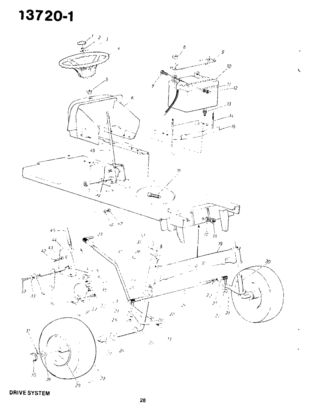 Yard-Man 13720-1 manual 