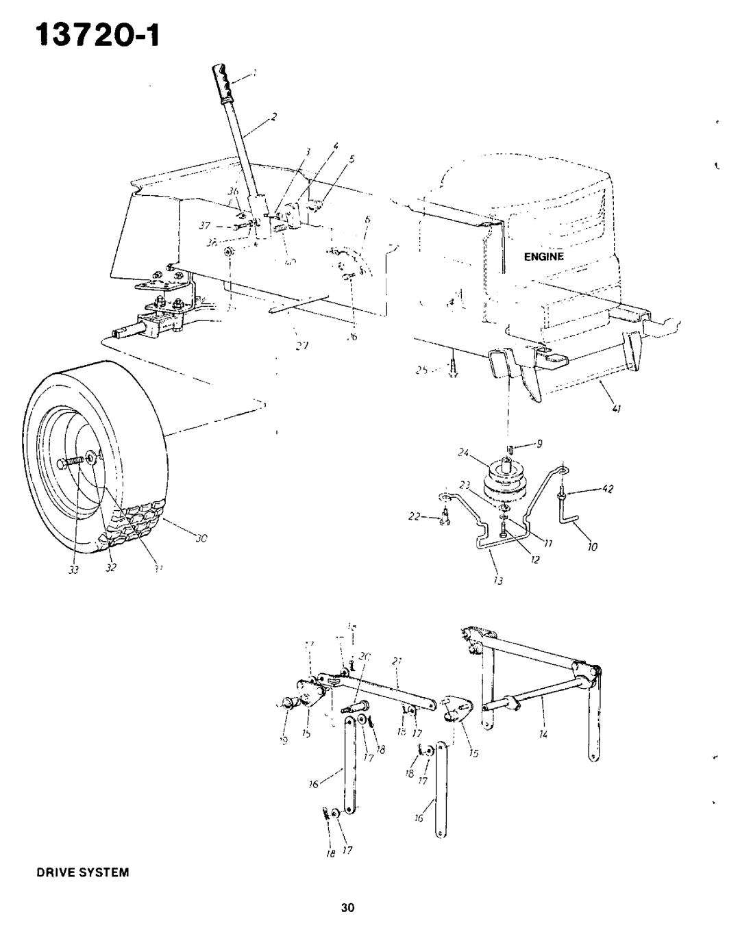 Yard-Man 13720-1 manual 