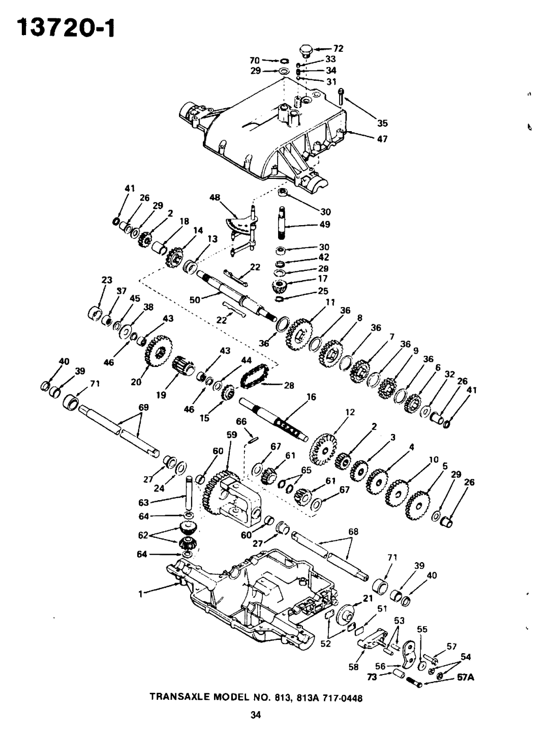 Yard-Man 13720-1 manual 