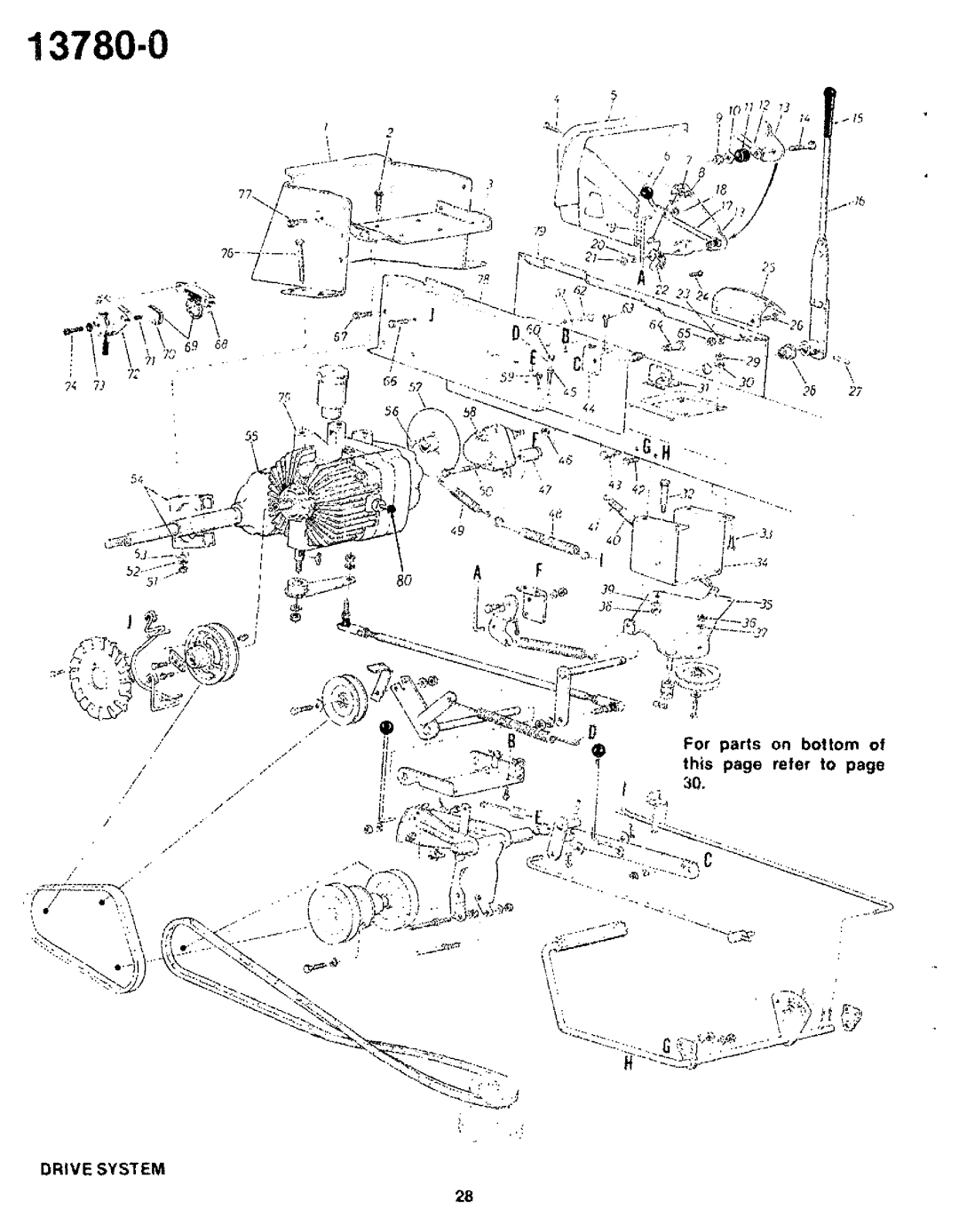 Yard-Man 13780-0 manual 