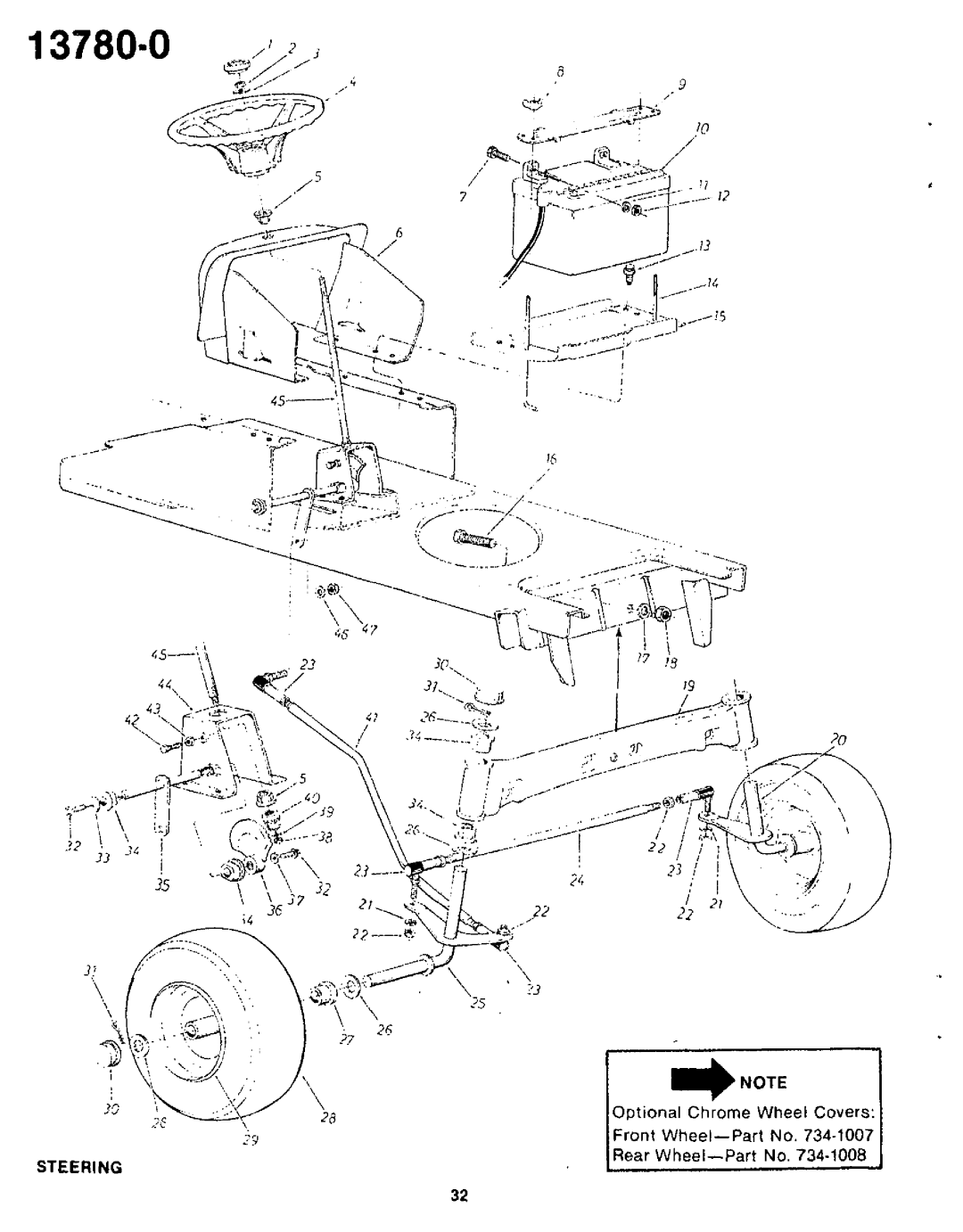 Yard-Man 13780-0 manual 