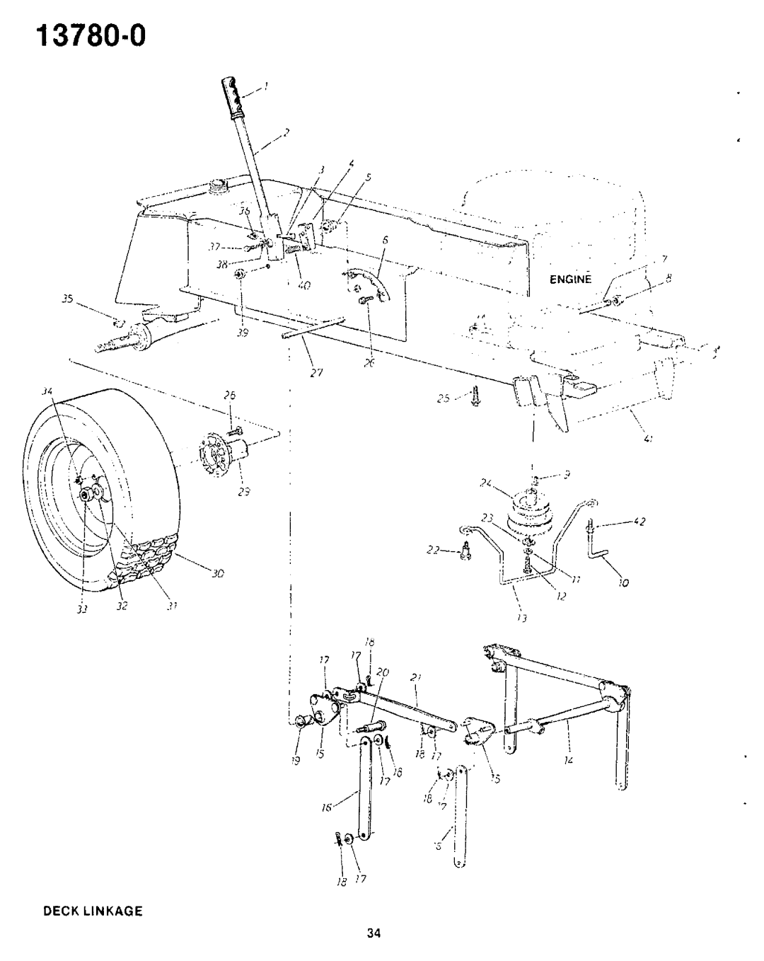 Yard-Man 13780-0 manual 