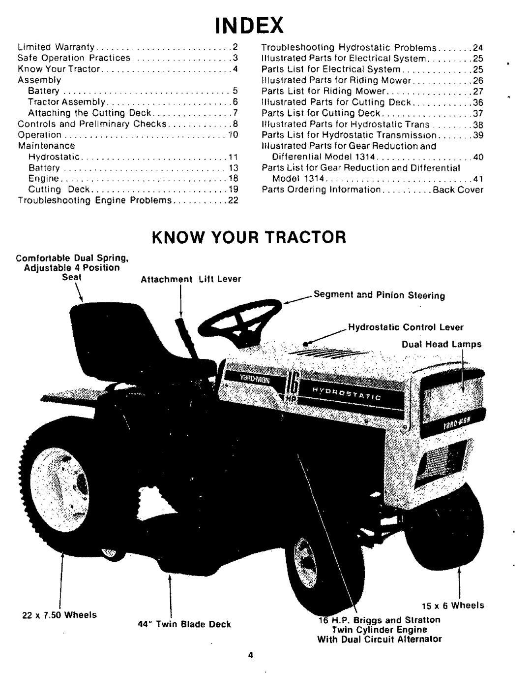 Yard-Man 13780-0 manual 