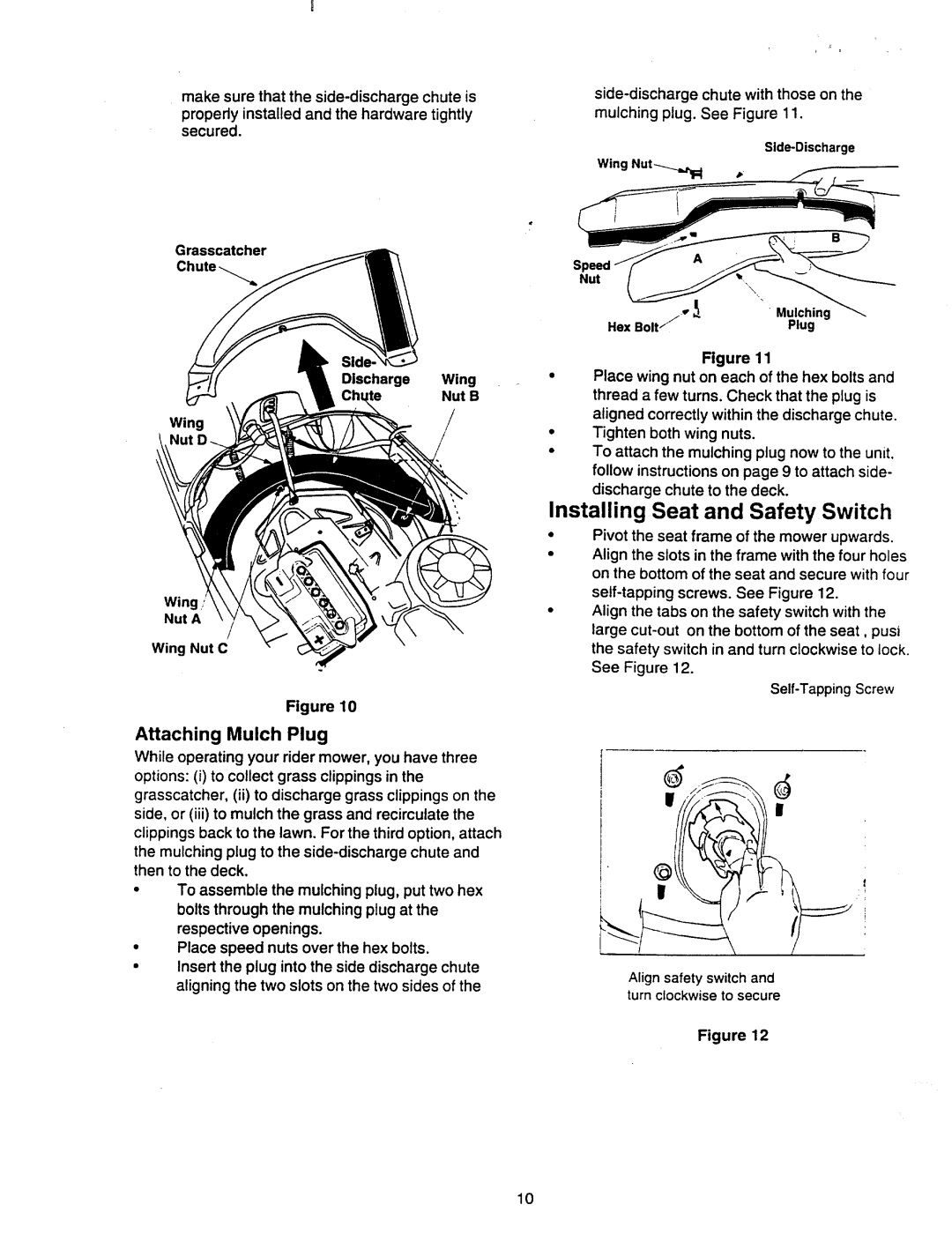 Yard-Man 13A-320-401, 13B-320-401 manual 