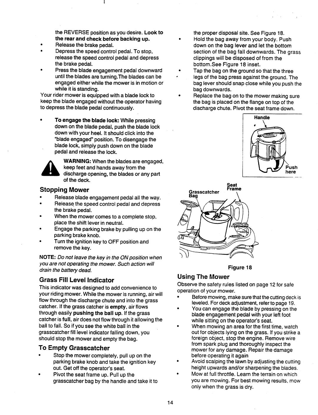 Yard-Man 13A-320-401, 13B-320-401 manual 