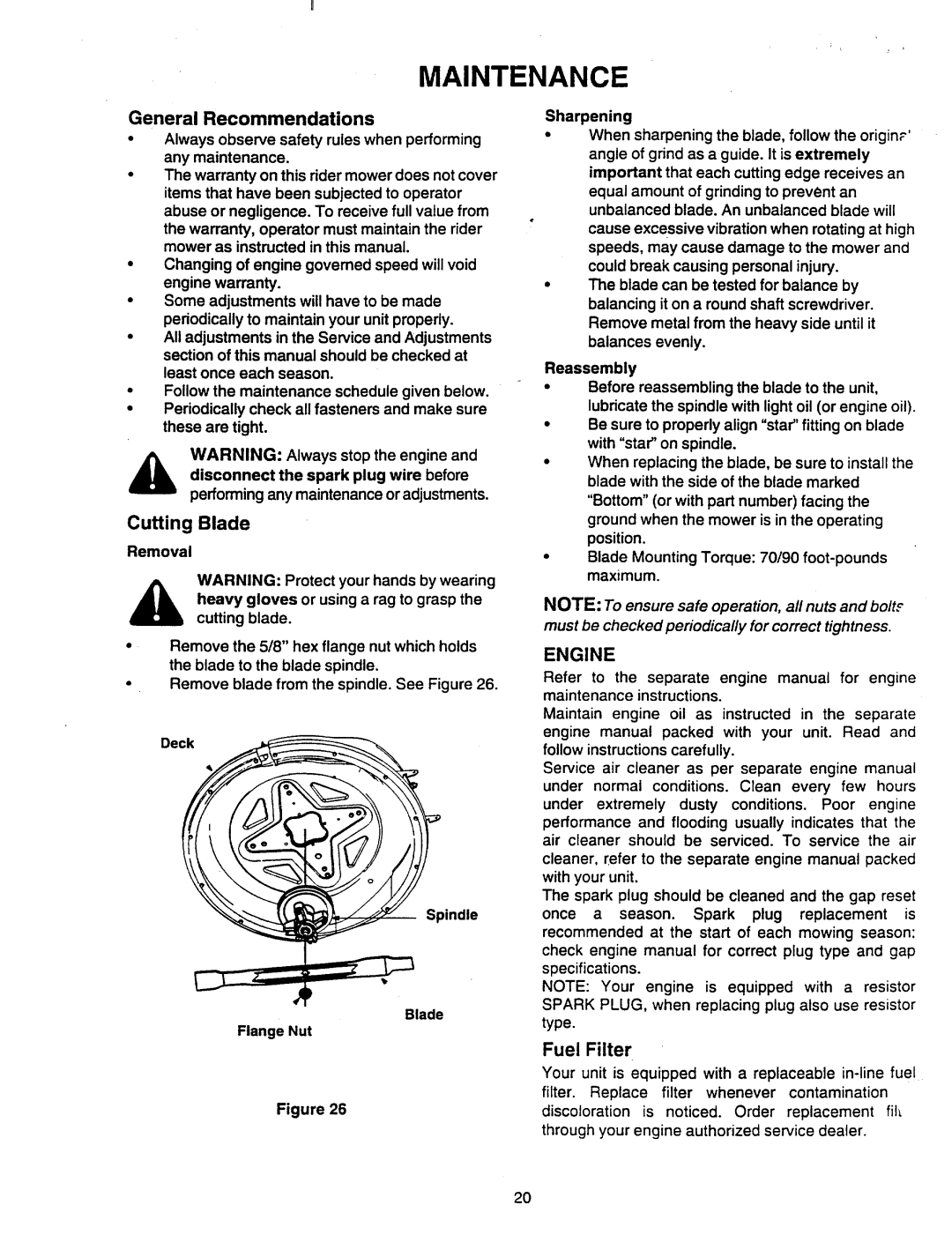 Yard-Man 13A-320-401, 13B-320-401 manual 