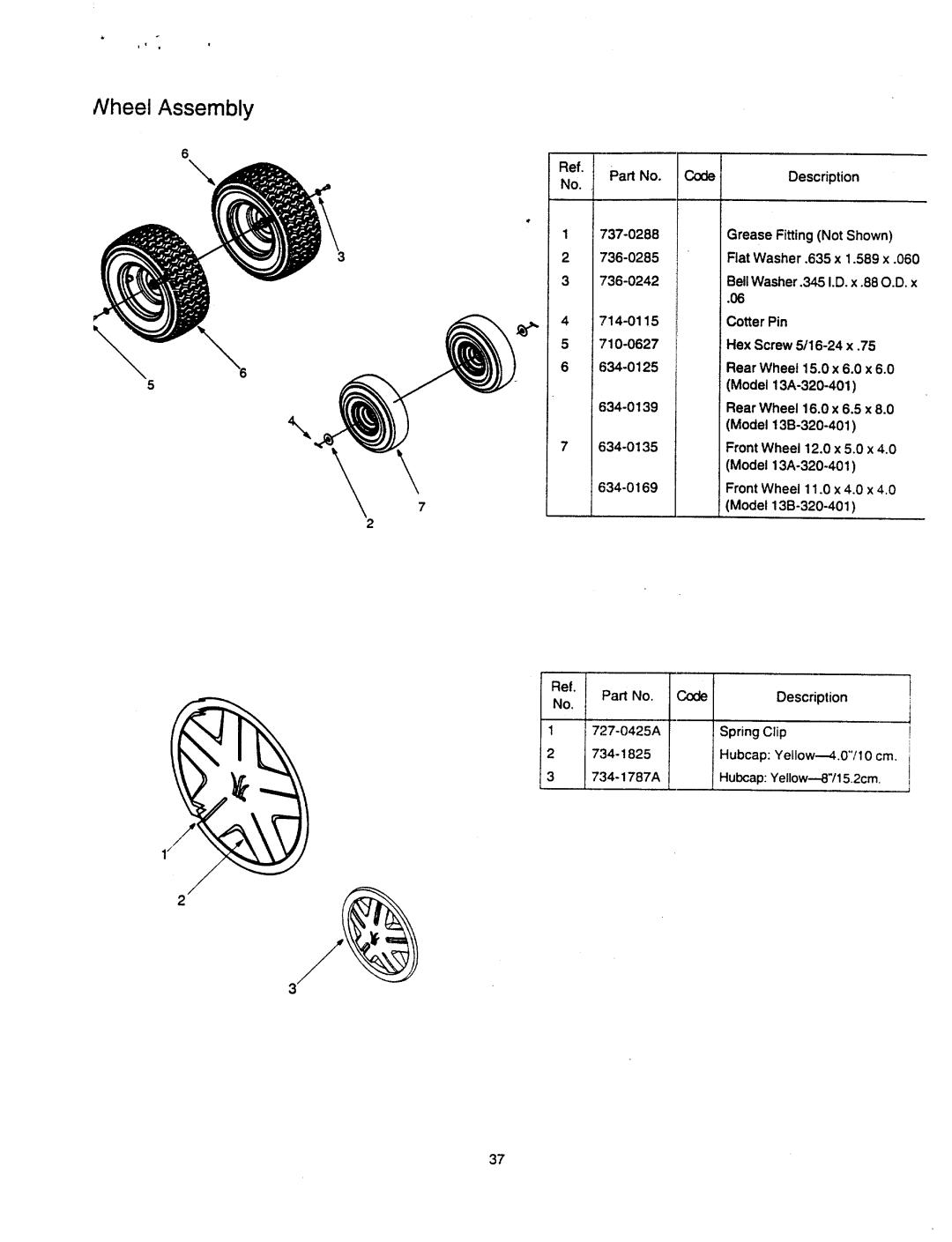 Yard-Man 13B-320-401, 13A-320-401 manual 