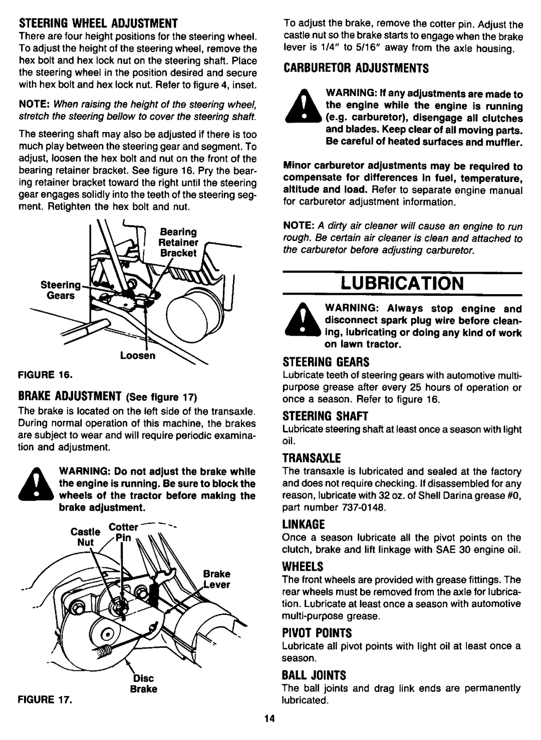 Yard-Man 141844H manual 