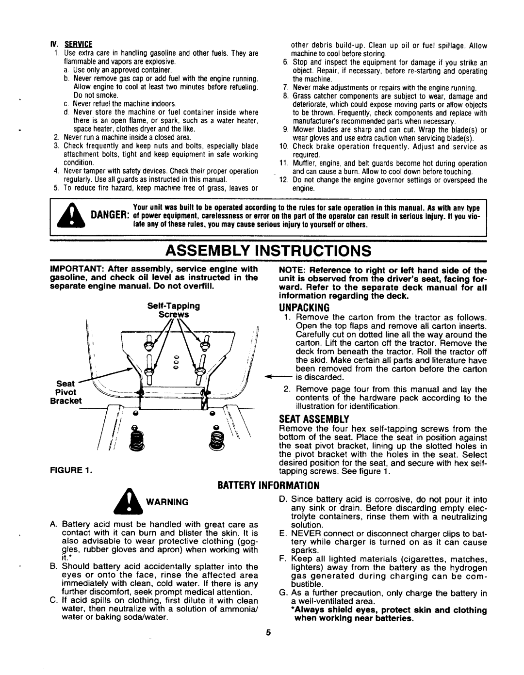 Yard-Man 143V834H401, 143W834H401 manual 