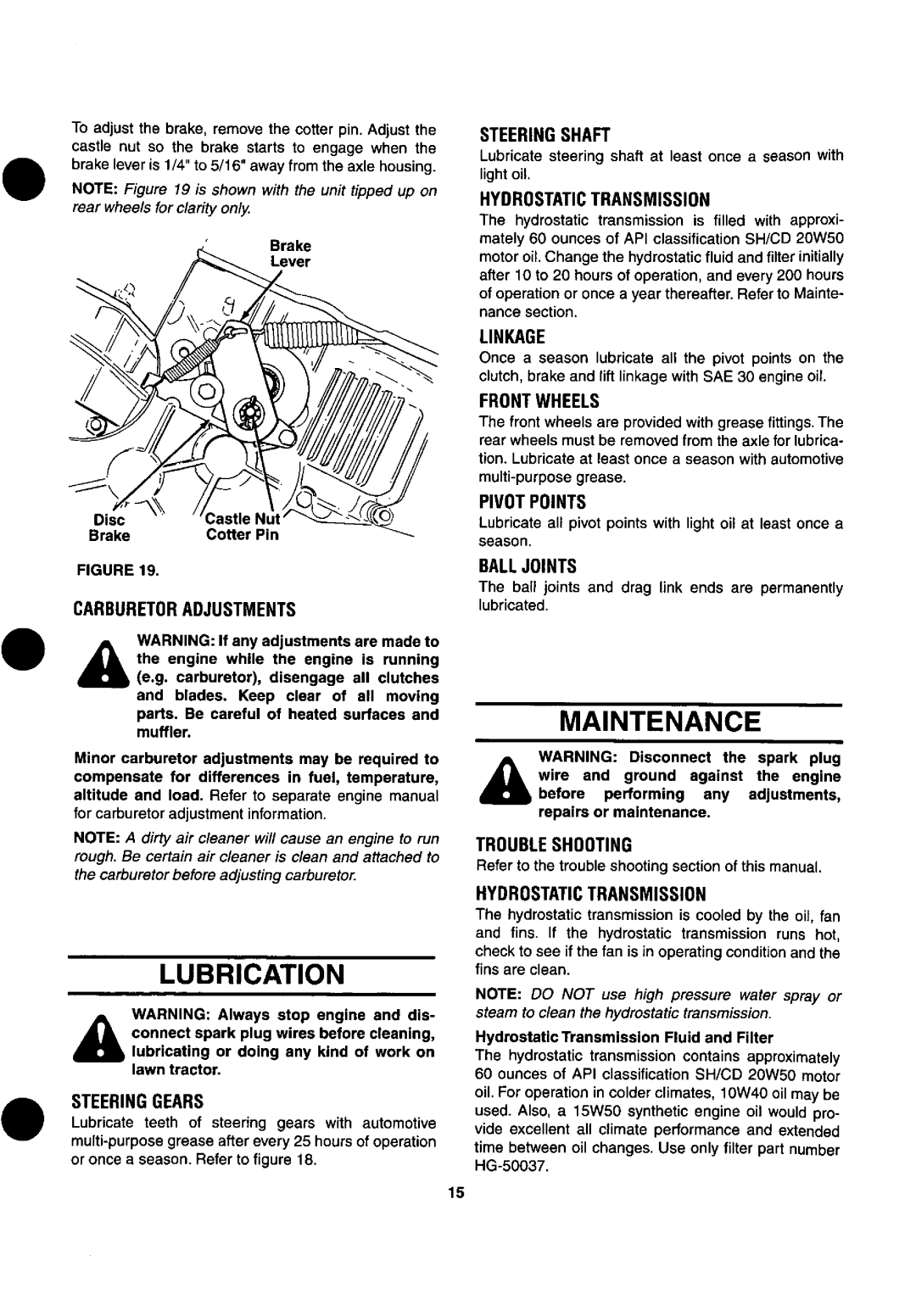 Yard-Man 147Y834P401, 147W834H401 manual 