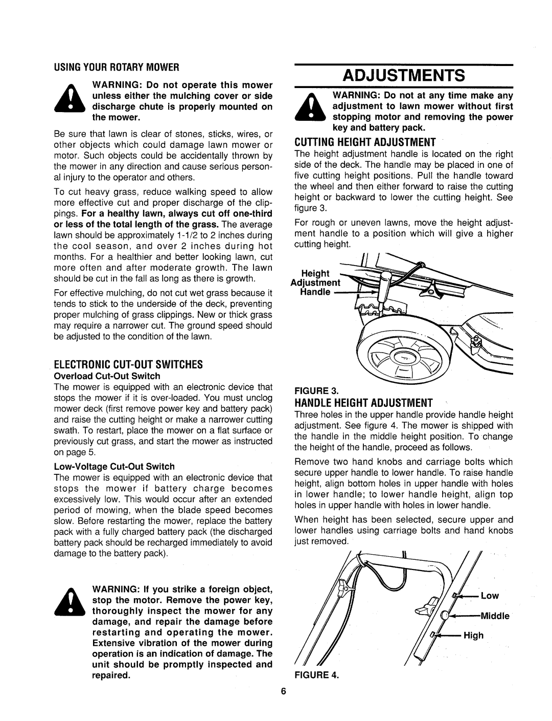 Yard-Man 18-798-401 manual 