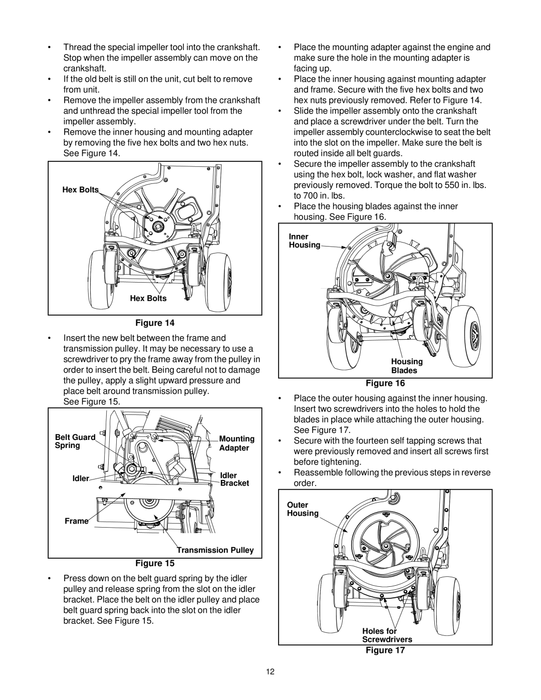 Yard-Man 203 manual Inner 