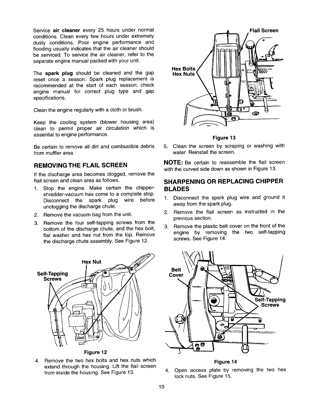 Yard-Man 203B, 103A manual 