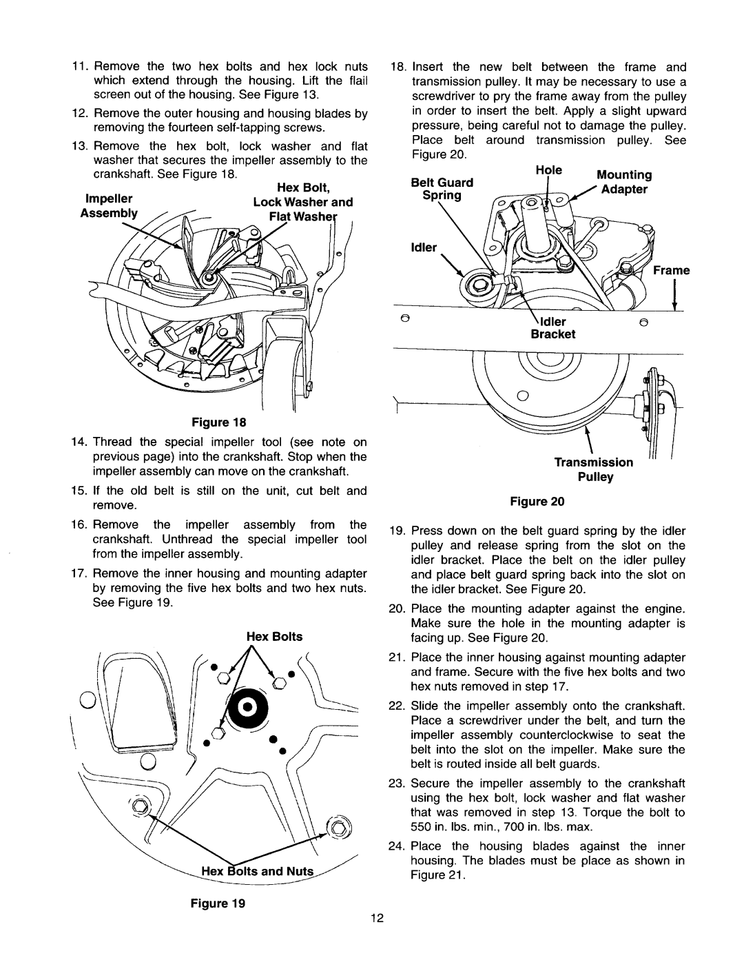 Yard-Man 203B, 103A manual 