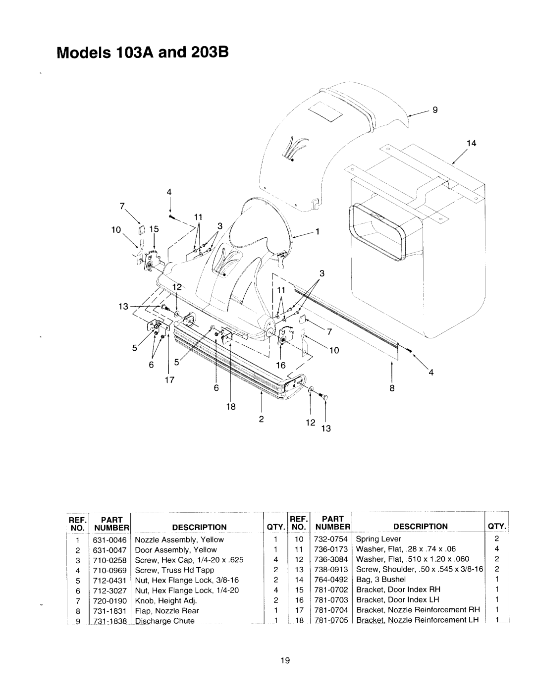 Yard-Man 103A, 203B manual 