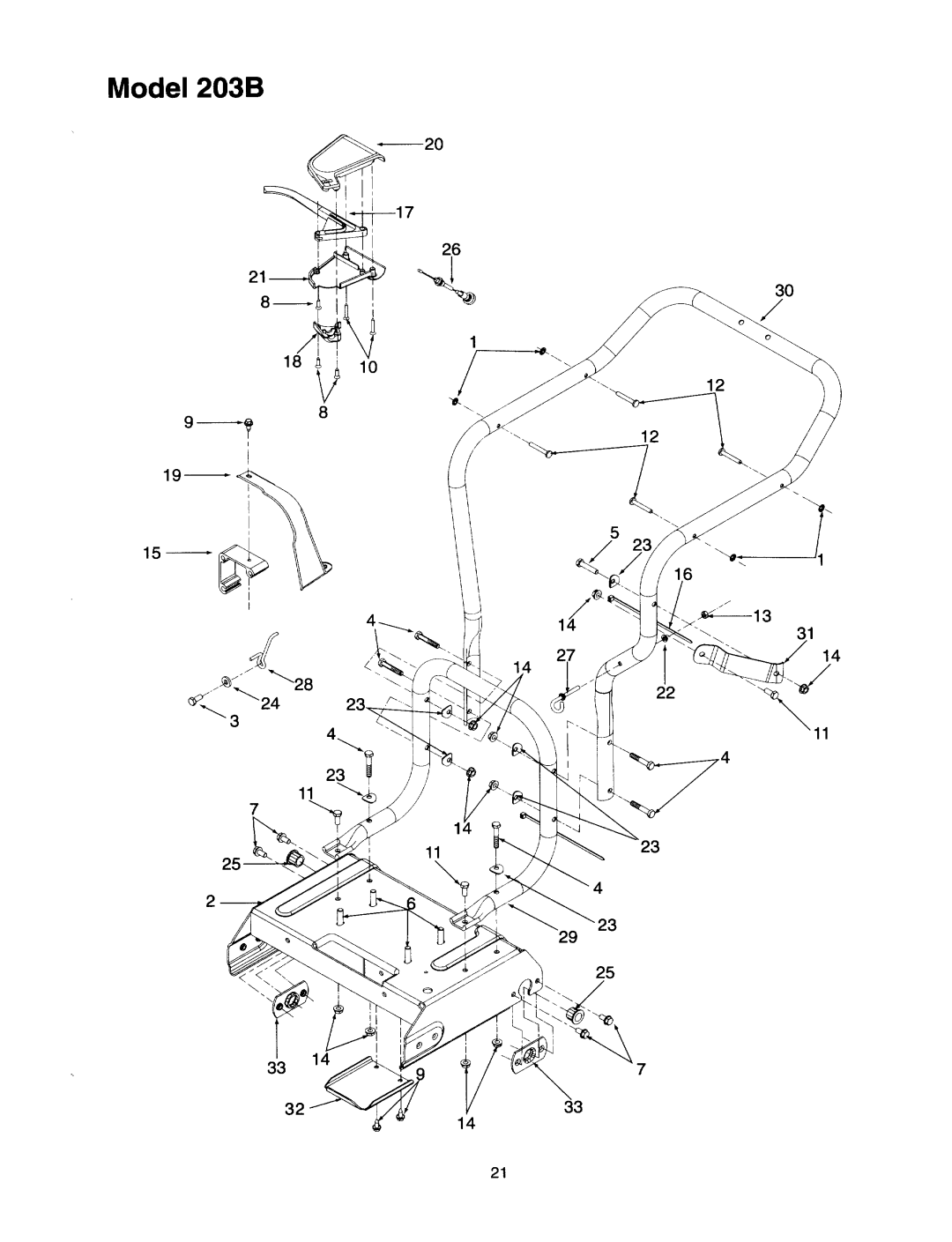 Yard-Man 103A, 203B manual 