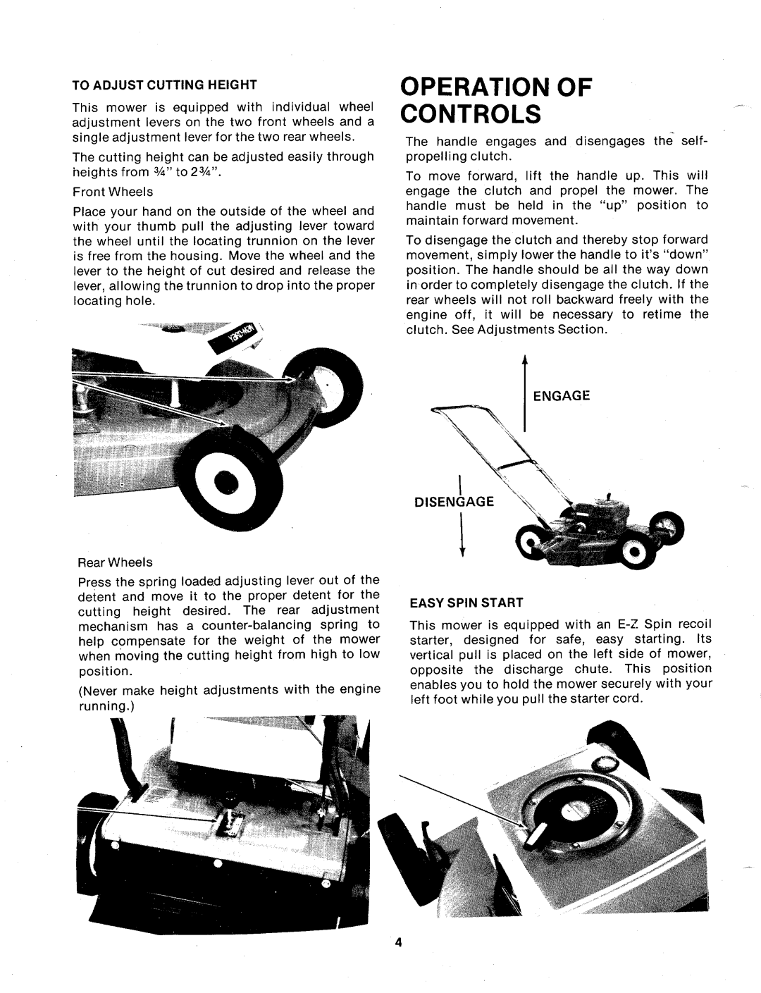 Yard-Man 219212 manual 