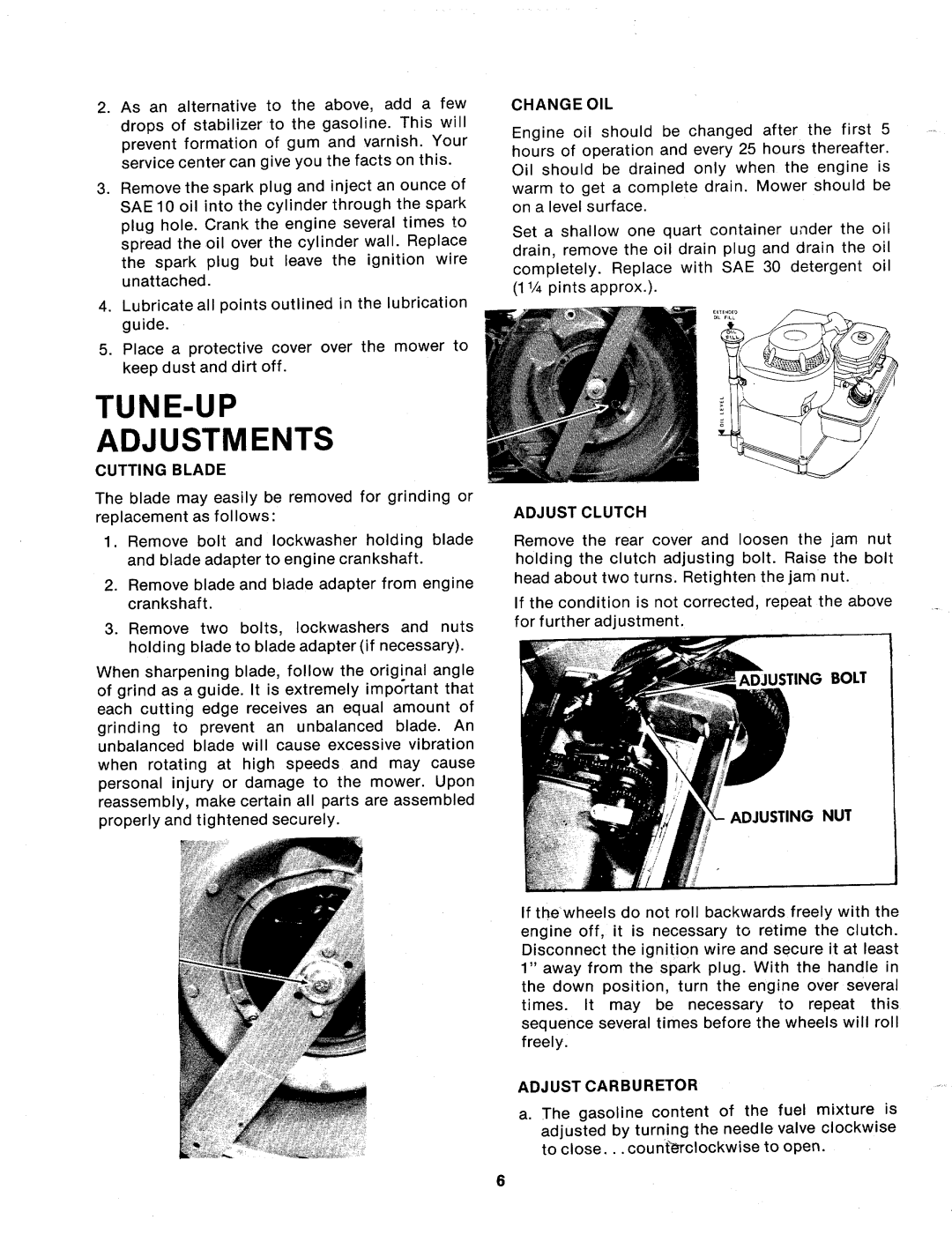 Yard-Man 219212 manual 