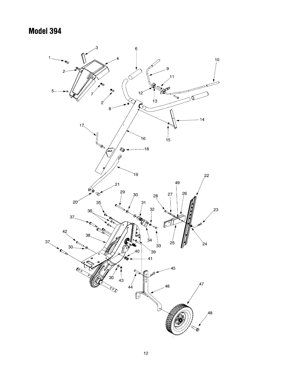 Yard-Man 21A-394-401 manual 