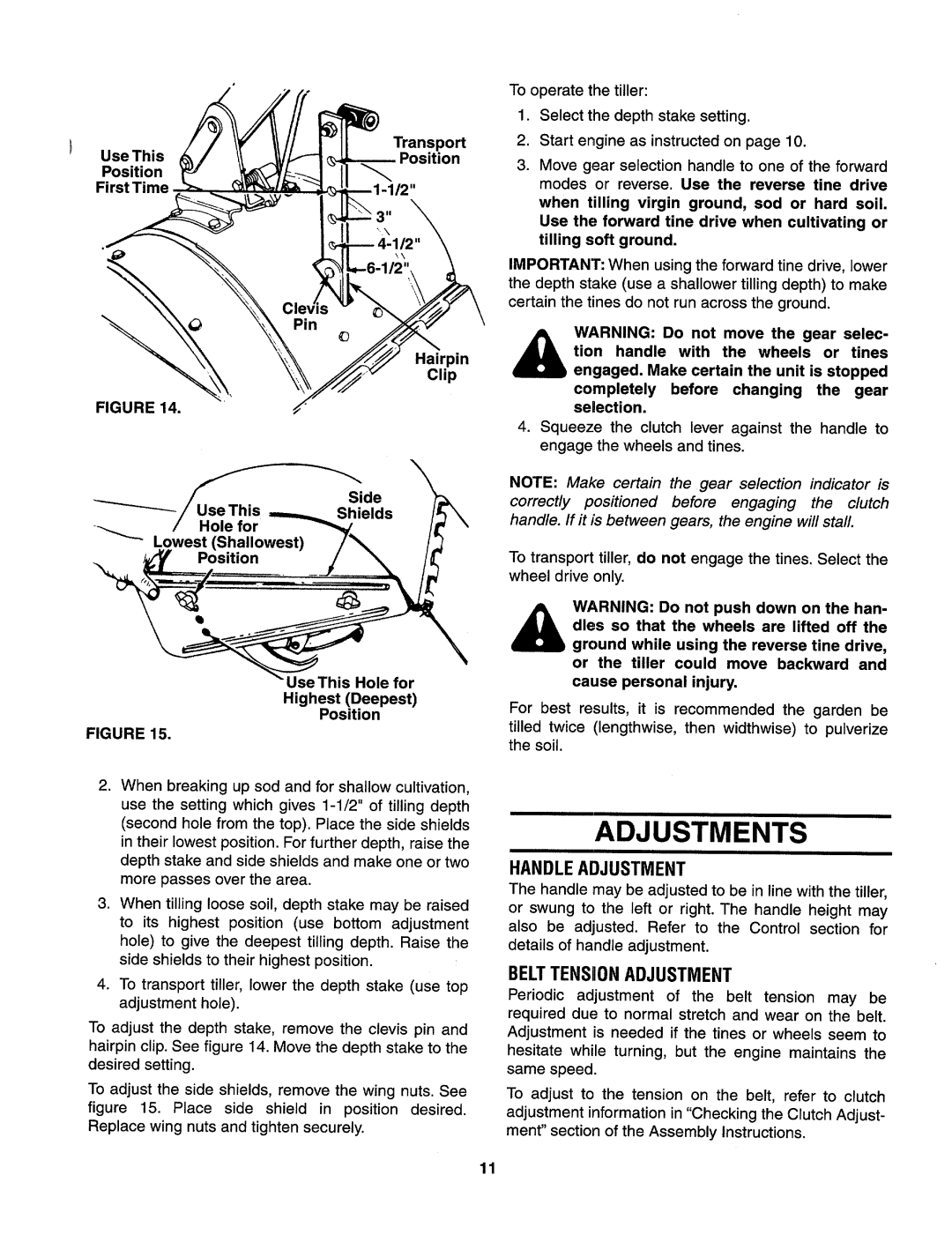 Yard-Man 21A-448-401 manual 