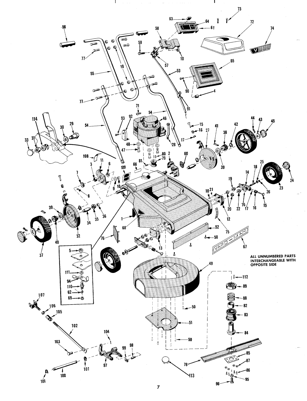 Yard-Man 2210-0 manual 