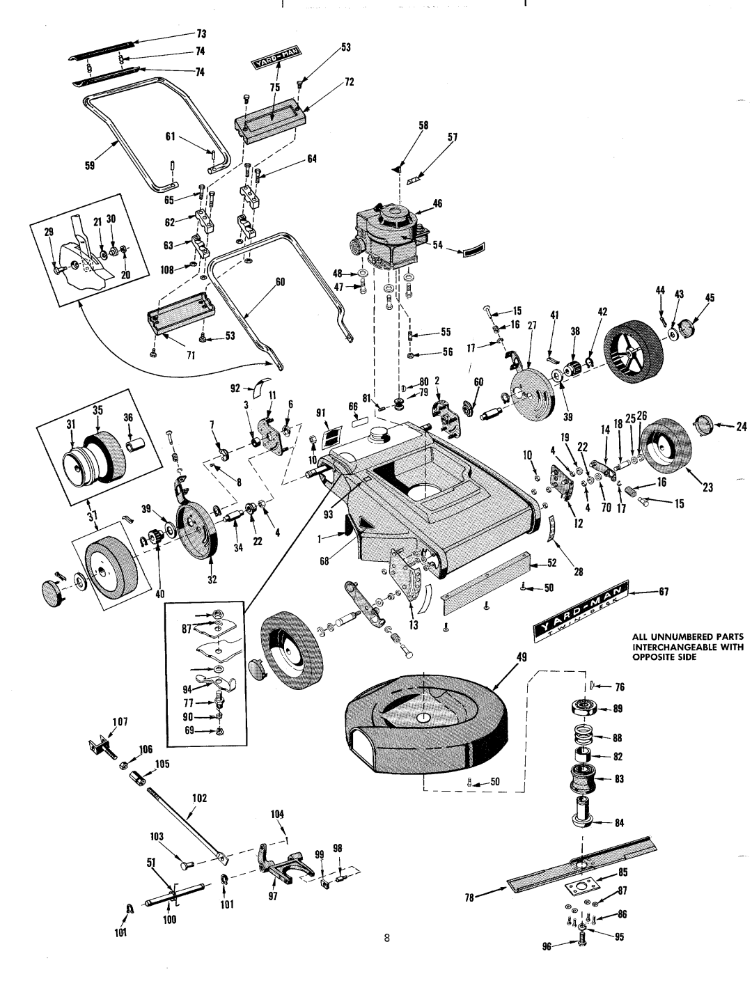 Yard-Man 2210-22 manual 