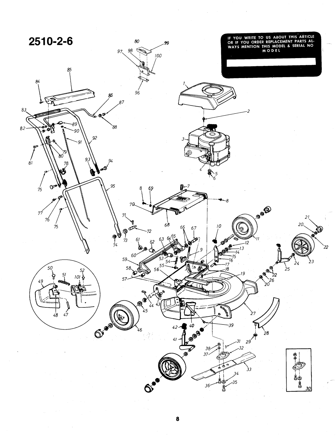 Yard-Man 222836 manual 