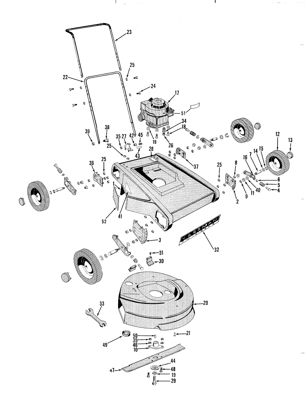 Yard-Man 2250-0 manual 