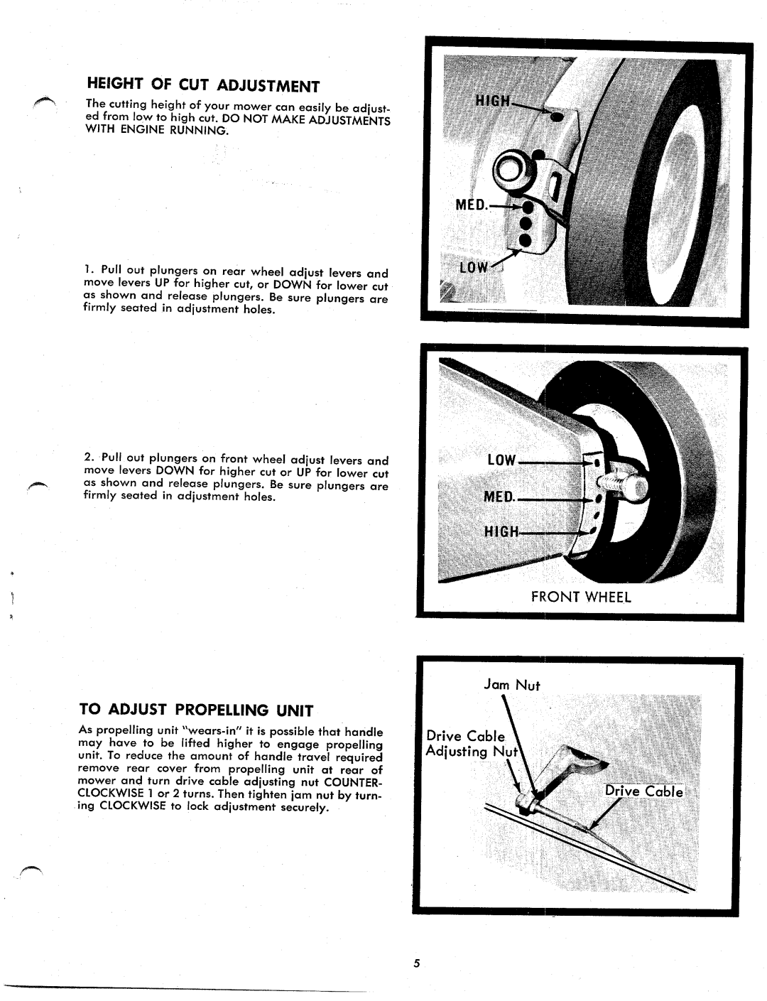 Yard-Man 2260-0 manual 