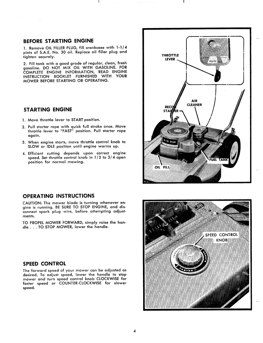 Yard-Man 2260-1 manual 