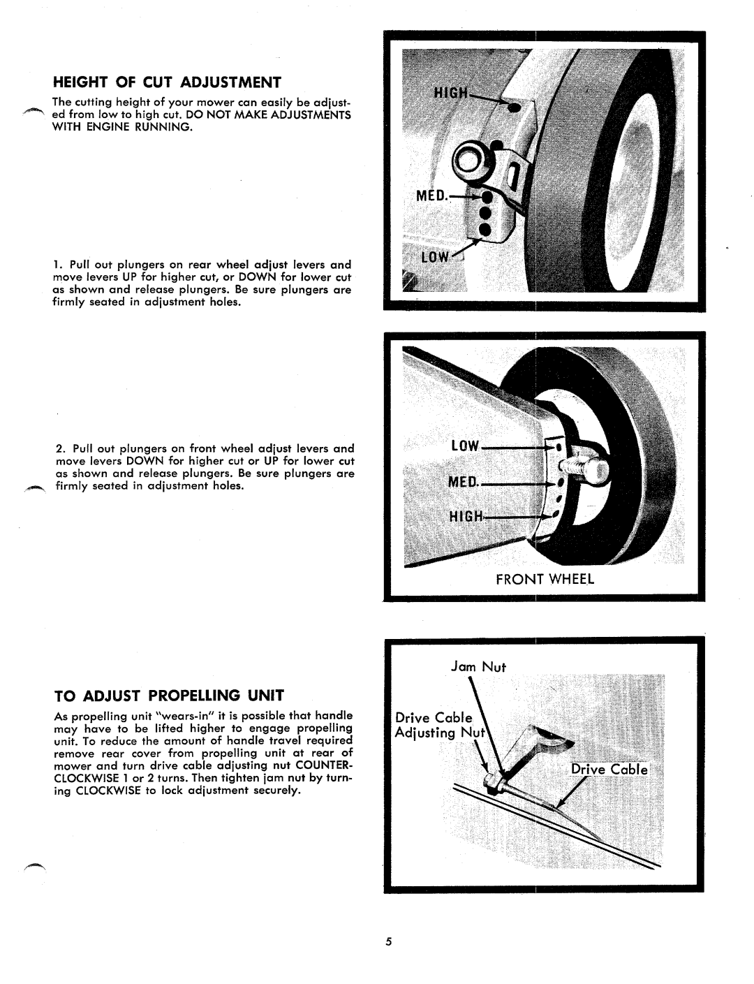 Yard-Man 2260-1 manual 