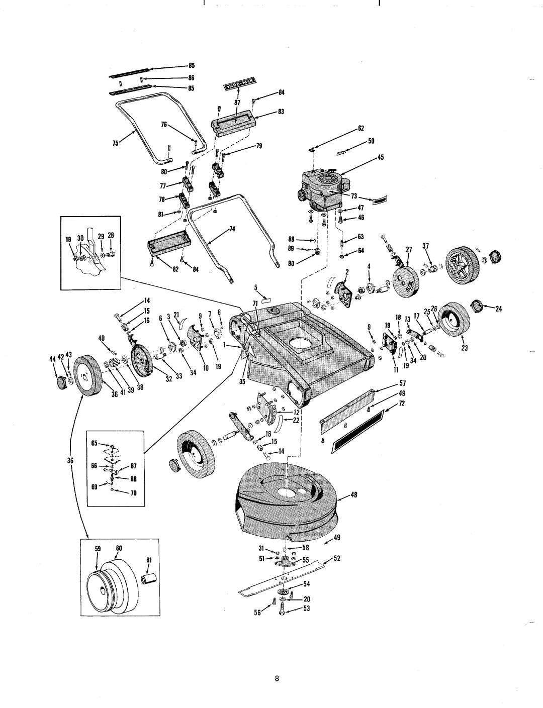 Yard-Man 2260-1 manual 