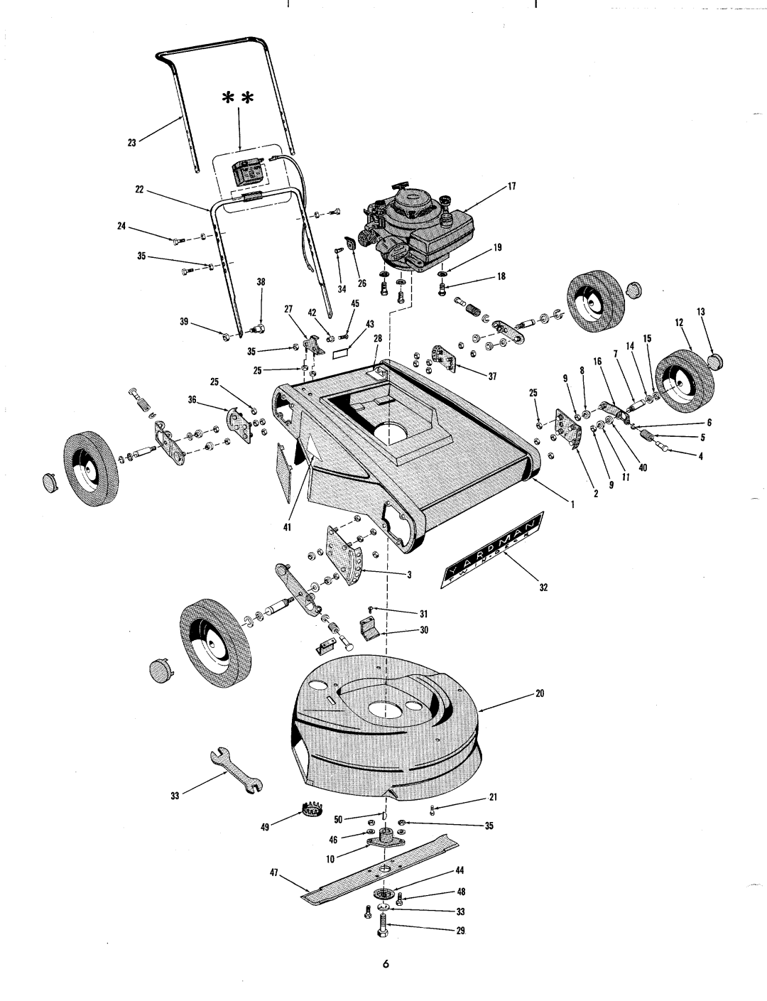 Yard-Man 2300-0 manual 