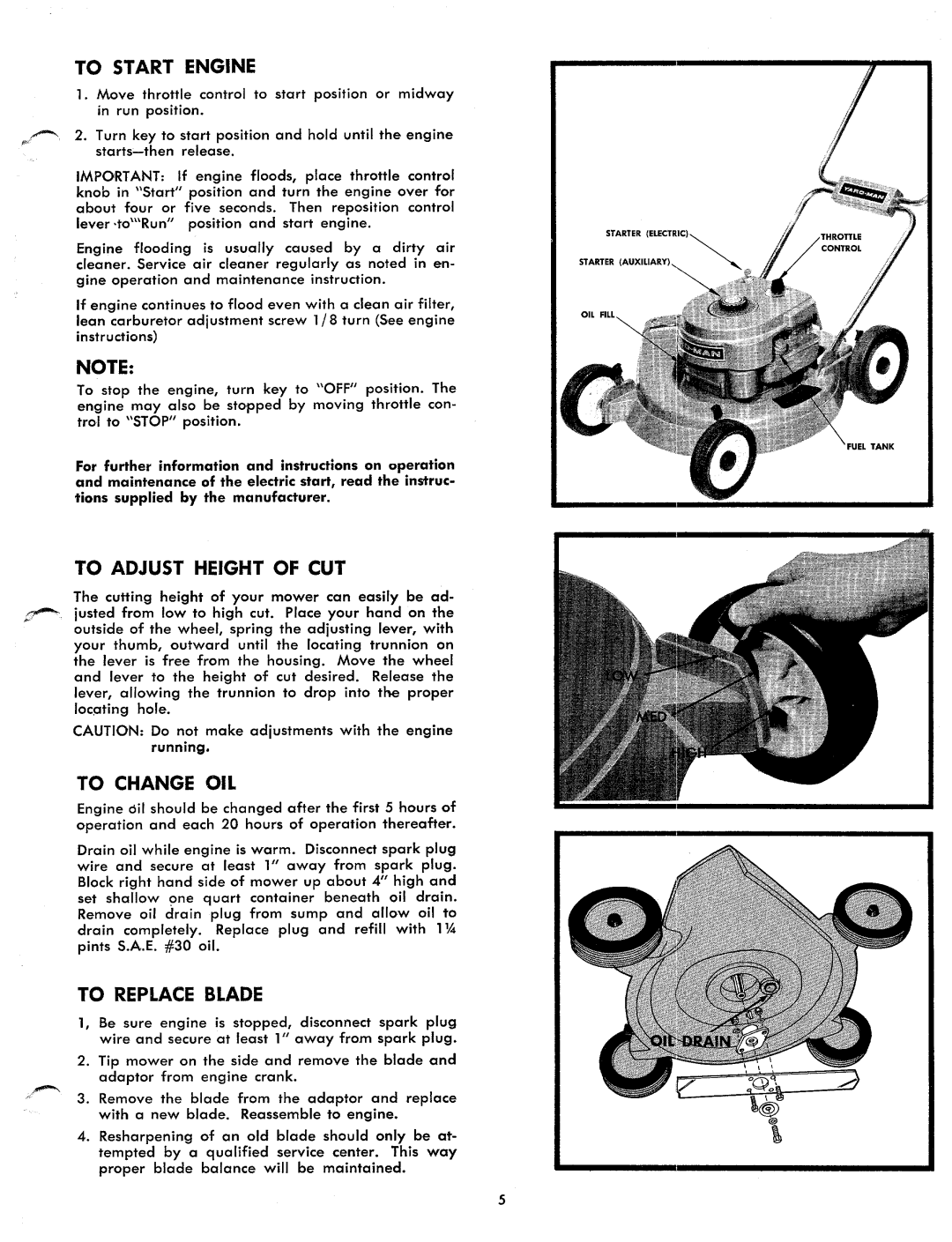 Yard-Man 2320-0 manual 