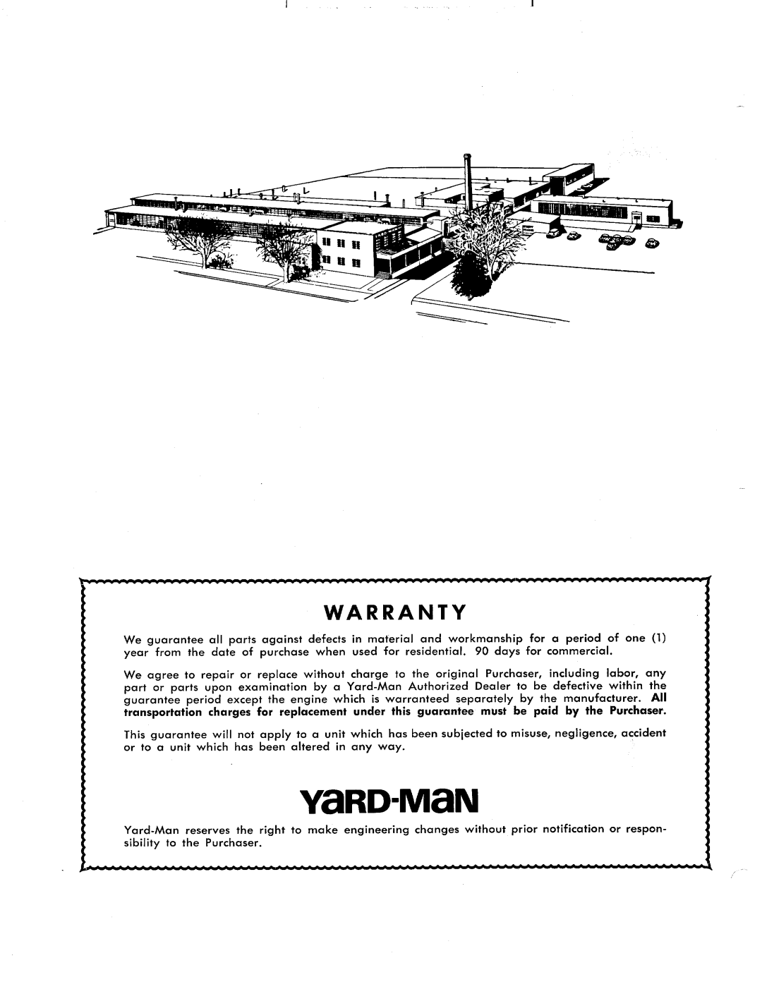 Yard-Man 2320-3 manual 