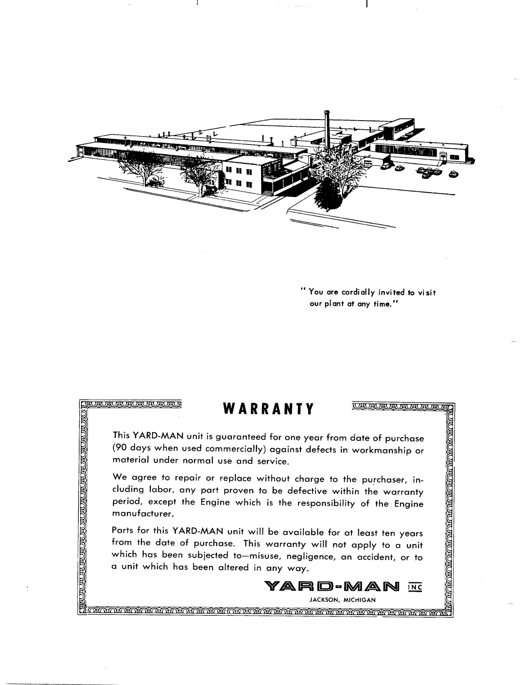 Yard-Man 2340-0 manual 