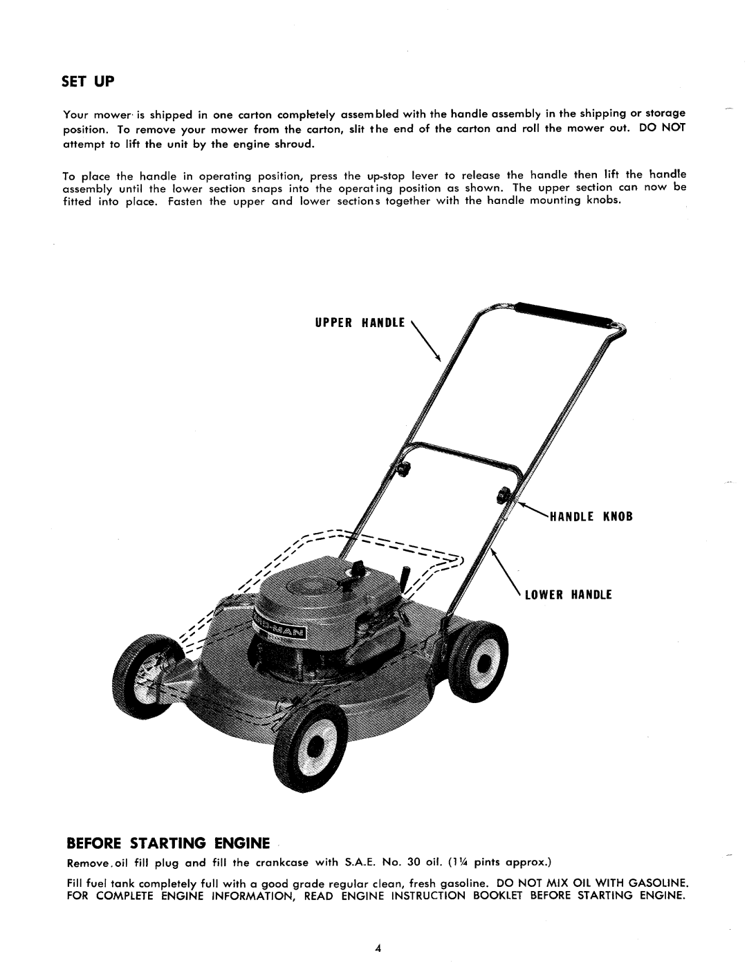 Yard-Man 2340-1 manual 