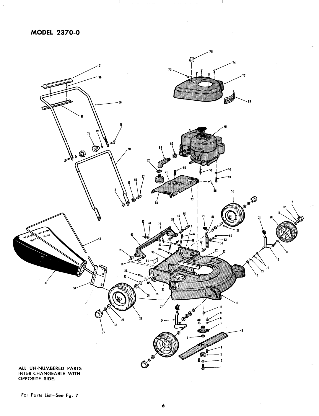 Yard-Man 2370-0 manual 