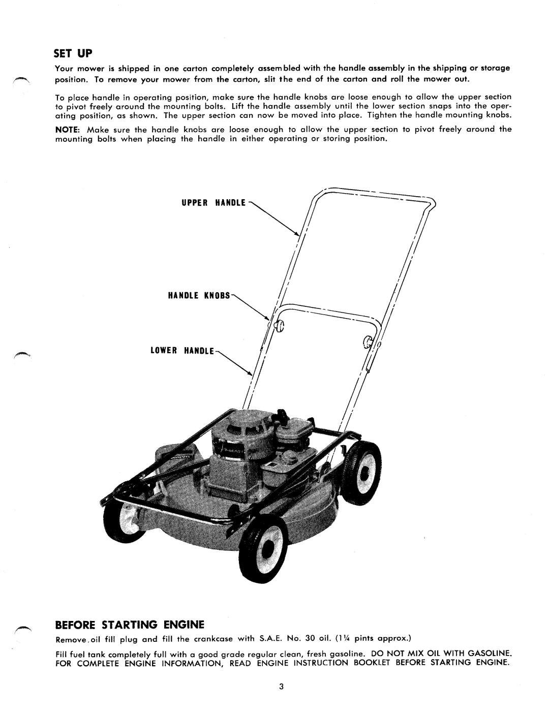 Yard-Man 2420-0 manual 