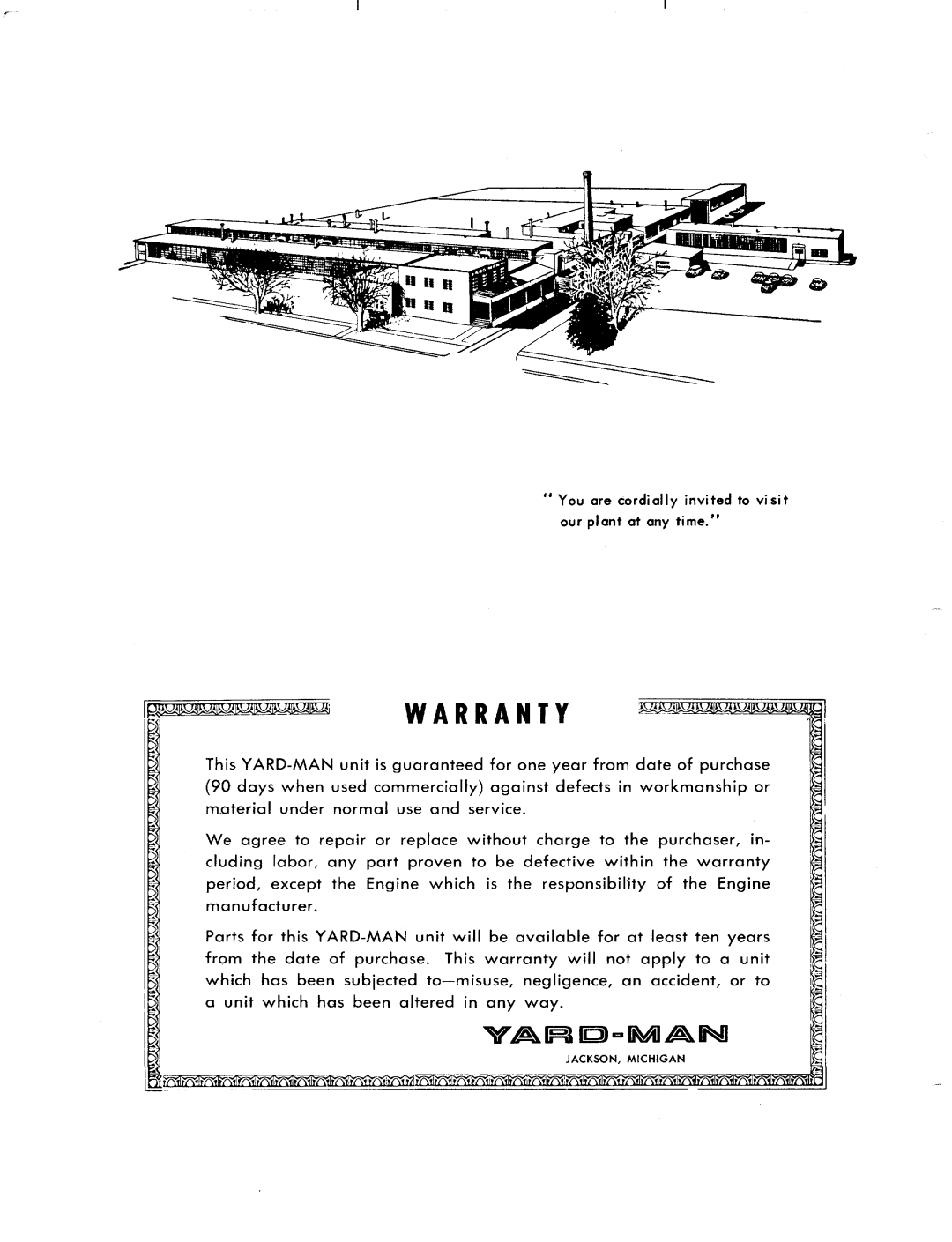 Yard-Man 2420-0 manual 