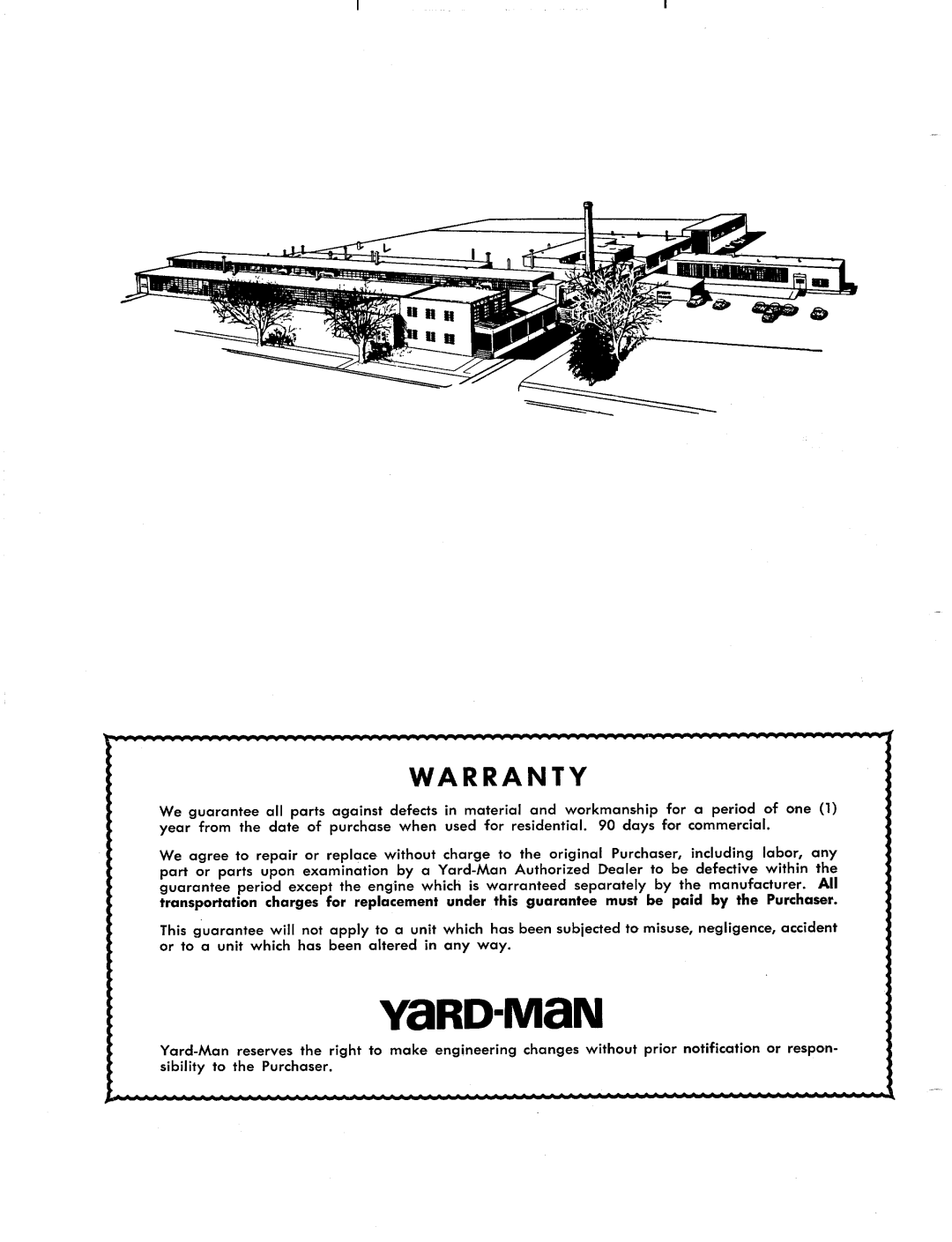 Yard-Man 2420-1 manual 