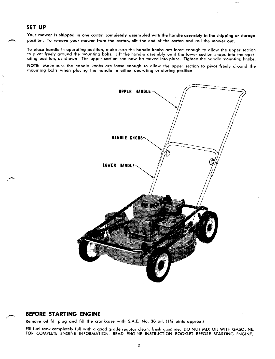 Yard-Man 2440-0 manual 