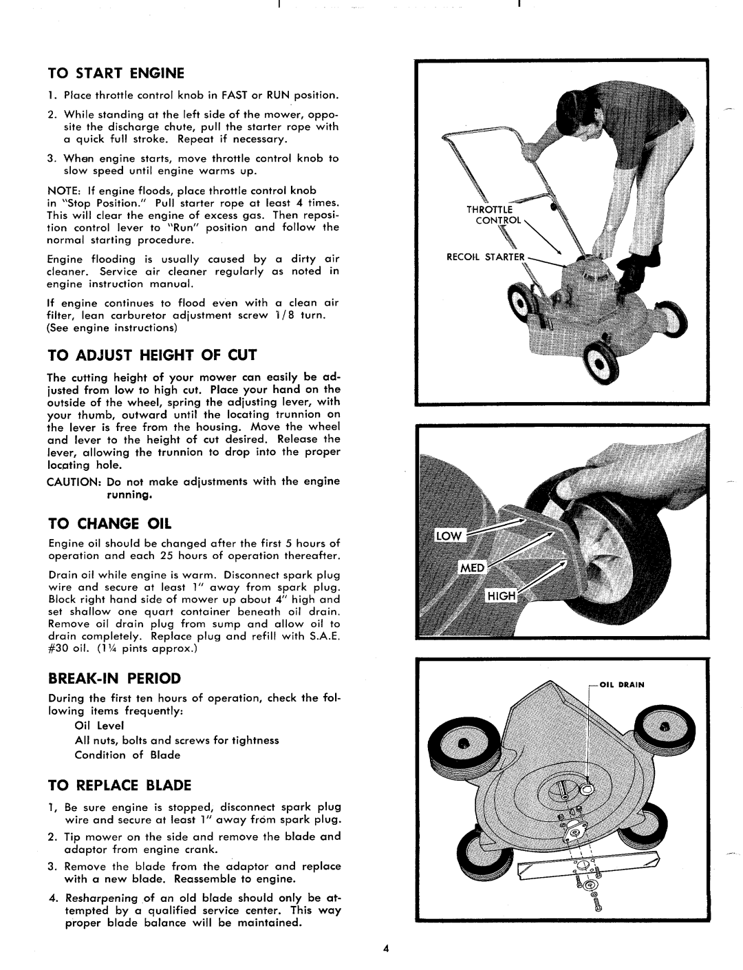 Yard-Man 2440-0 manual 